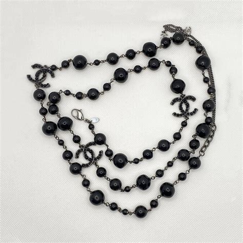 chanel bead necklace price|Chanel beads music.